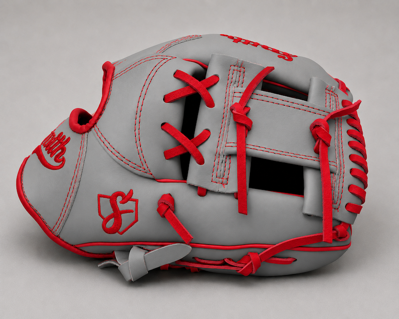 Smith FGIW-Gray n Red Baseball and Softball Glove