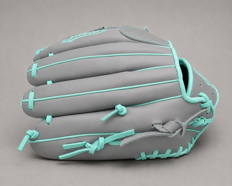 Smith FGBW-Gray n Teal Baseball and Softball Glove