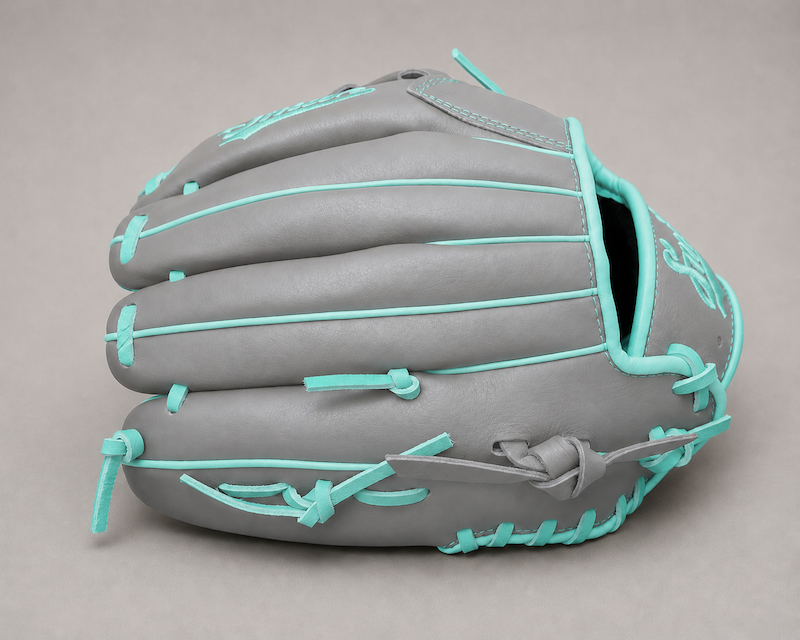 Smith FGHW-Gray n Teal Baseball and Softball Glove