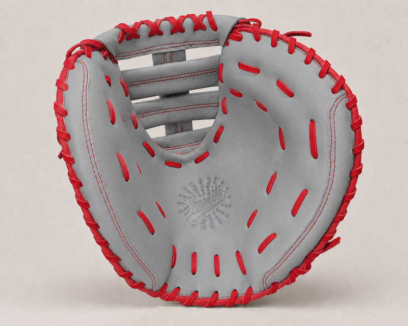 Smith SBCM-Gray n Red (Softball Catchers Glove)