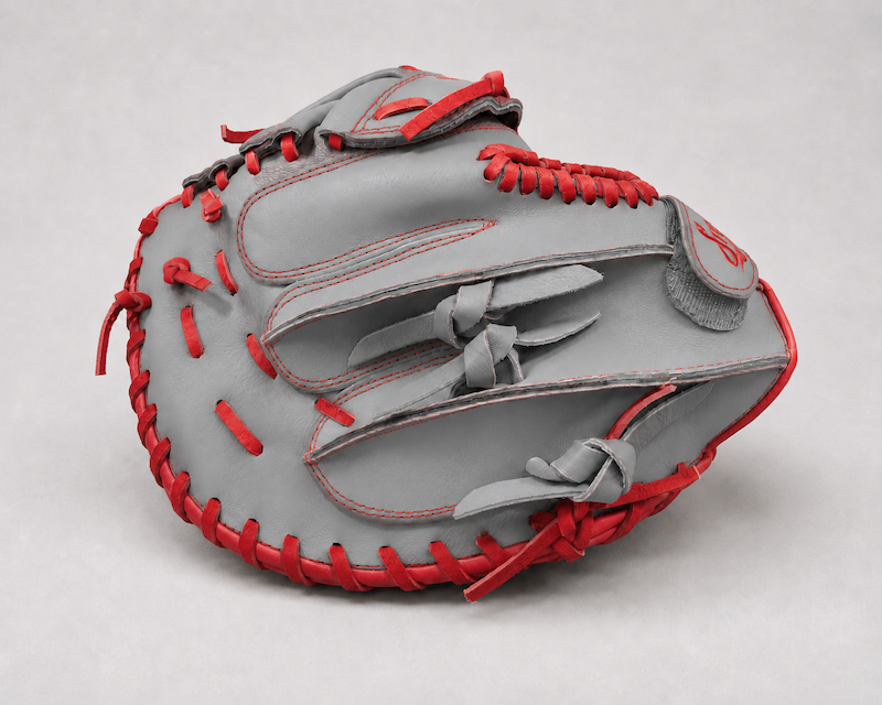 Smith SBCM-Gray n Red (Softball Catchers Glove)