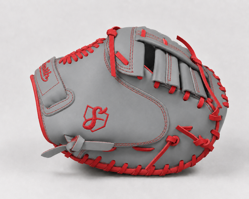 Smith SBCM-Gray n Red (Softball Catchers Glove)