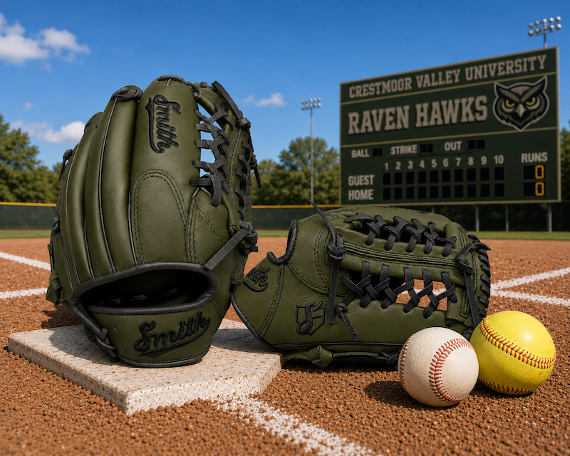 Smith FGNW-Green n Black Baseball and Softball Glove