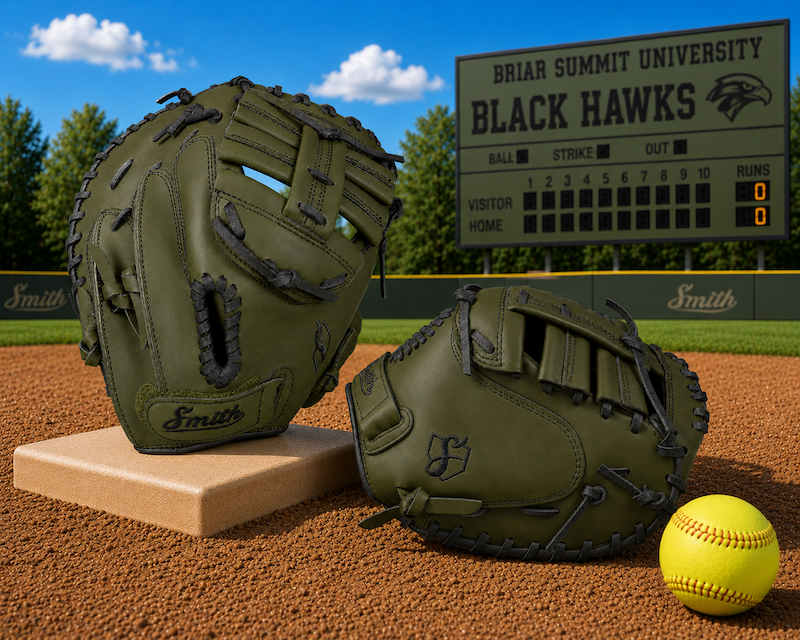 Smith SBCM-Green n Black (Softball Catchers Glove)