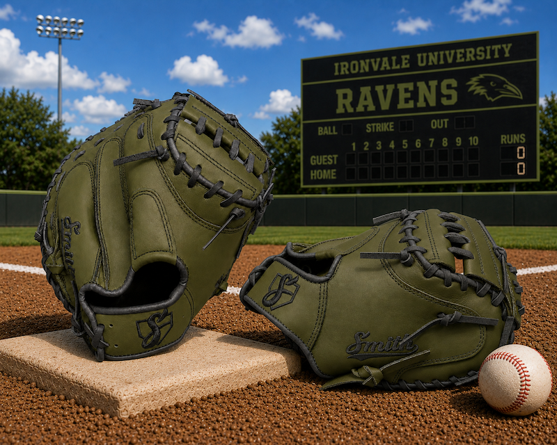 Smith BCM-Green n Black (Baseball Catchers Mitt)