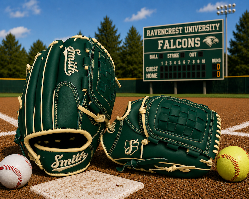 Smith FGBW-Green n Gold Baseball and Softball Glove