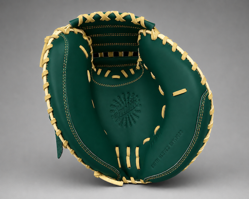 Smith BBCM-Green n Gold (Baseball Catchers Glove)