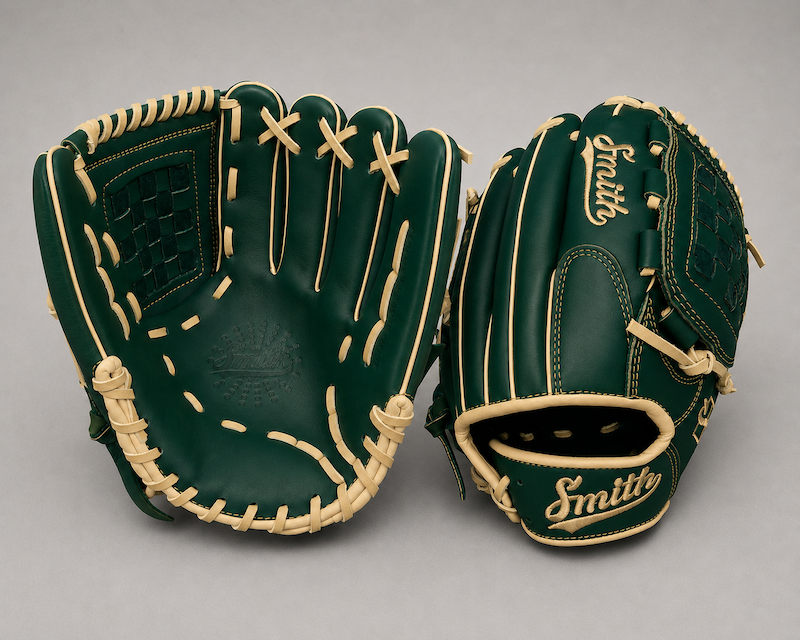 Smith FGBW-Green n Gold Baseball and Softball Glove