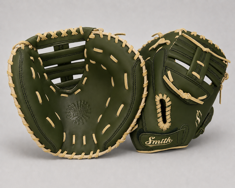 Smith SBCM-Green n Gold (Softball Catchers Glove)