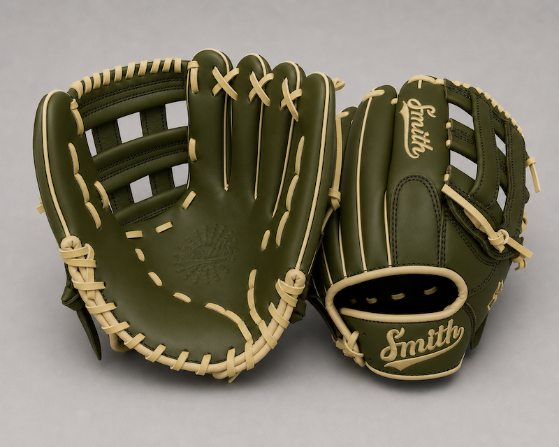 Smith FGHW-Green n Gold Baseball and Softball Glove