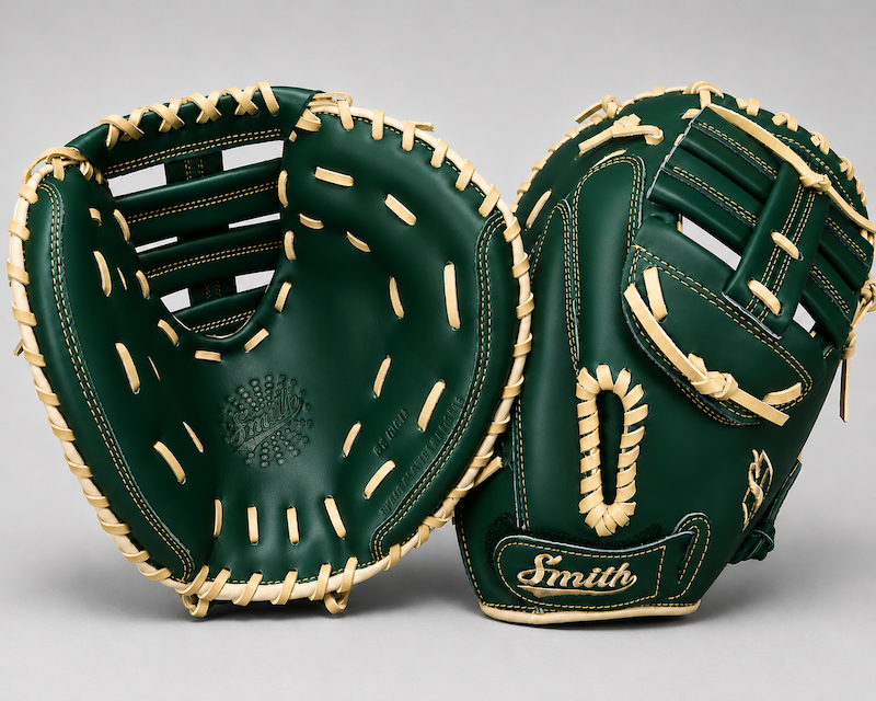 Smith SBCM-Green n Gold (Softball Catchers Glove)