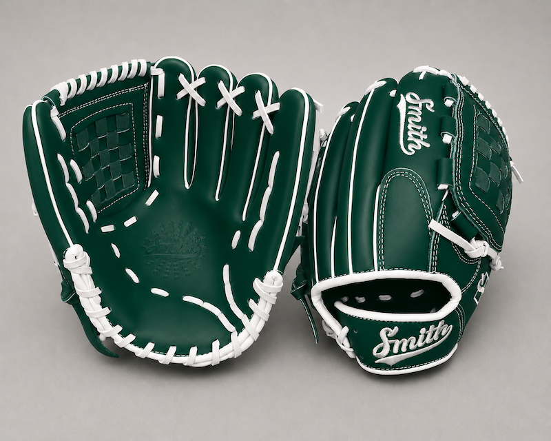 Smith FGBW-Green n White Baseball and Softball Glove