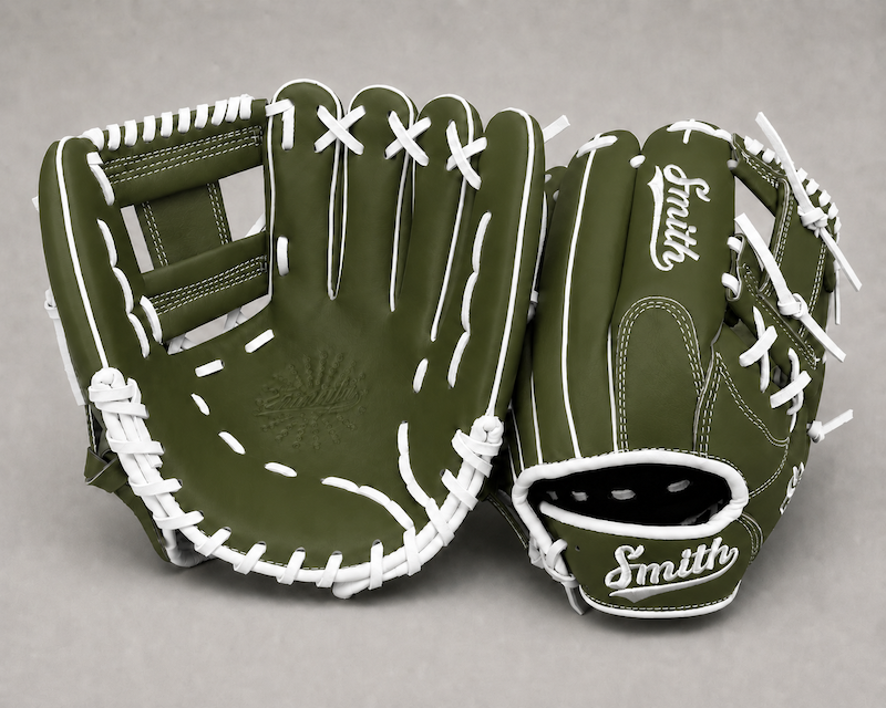 Smith FGIW-Green n White Baseball and Softball Glove