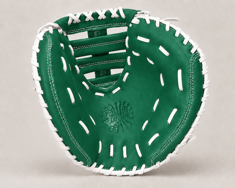 Smith SBCM-Green n White (Softball Catchers Glove)