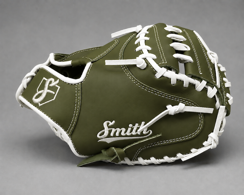 Smith BCM-Green n White (Baseball Catchers Mitt)