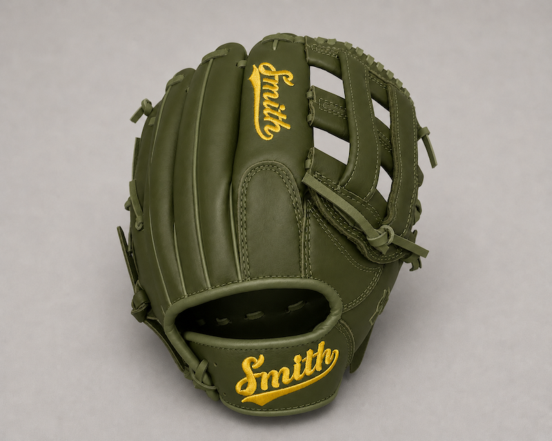 Smith FGHW-Green n Yellow Baseball and Softball Glove