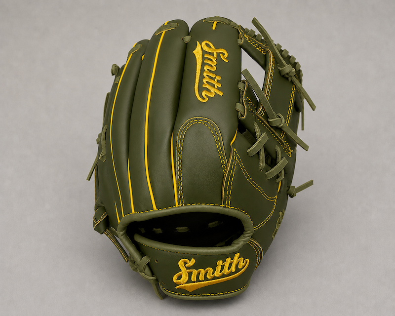 Smith FGIW-Green n Yellow Baseball and Softball Glove
