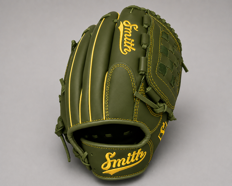 Smith FGBW-Green n Yellow Baseball and Softball Glove