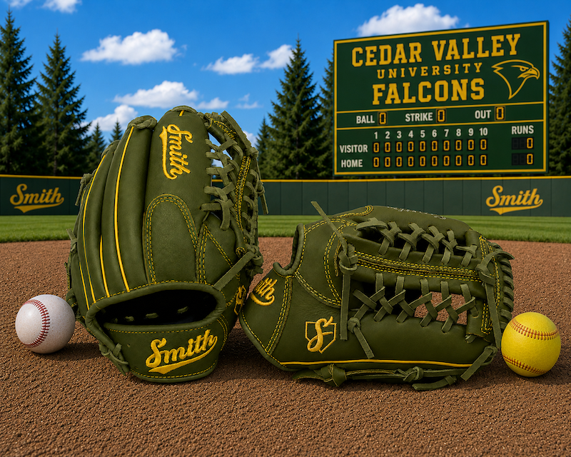 Smith FGNW-Green n Yellow Baseball and Softball Glove