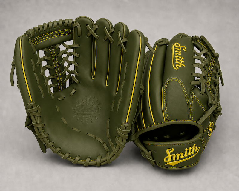 Smith FGNW-Green n Yellow Baseball and Softball Glove