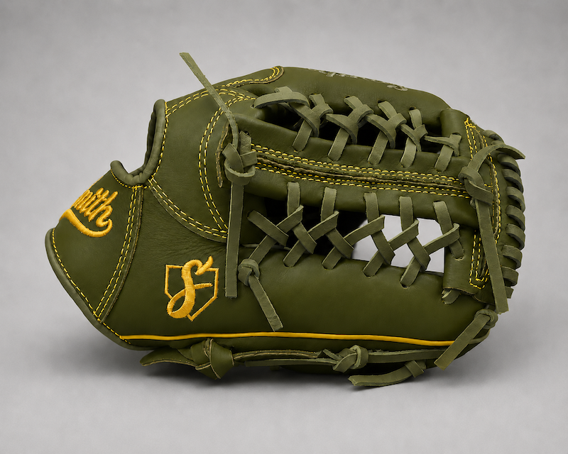 Smith FGNW-Green n Yellow Baseball and Softball Glove