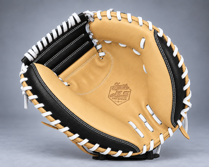 JLS Pro BCMV3-Black Blonde n White (Baseball Catchers Glove)