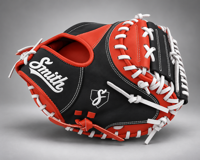 JLS Pro BCMV3-Black Red n White (Baseball Catchers Glove)
