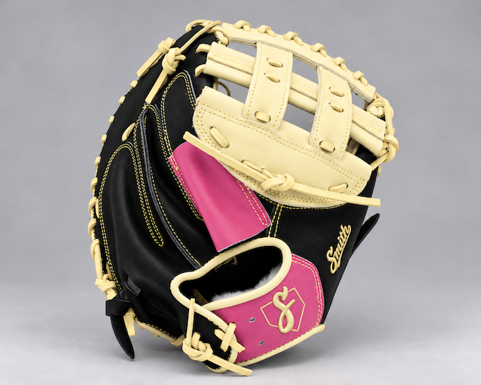 JLS Pro SBCMV3-Black Blonde n Pink (Softball Catchers Glove)