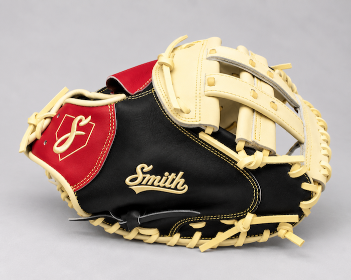 JLS Pro SBCMV3-Black Blonde n Red (Softball Catchers Glove)