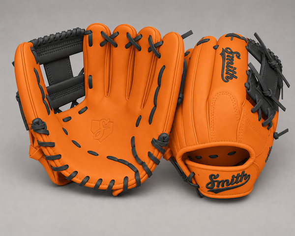 Smith FGIW-Orange n Black Web Baseball and Softball Glove