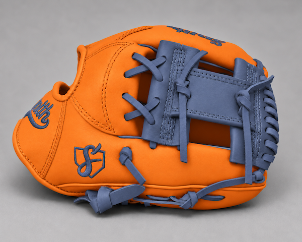 Smith FGIW-Orange n Navy Blue Web Baseball and Softball Glove