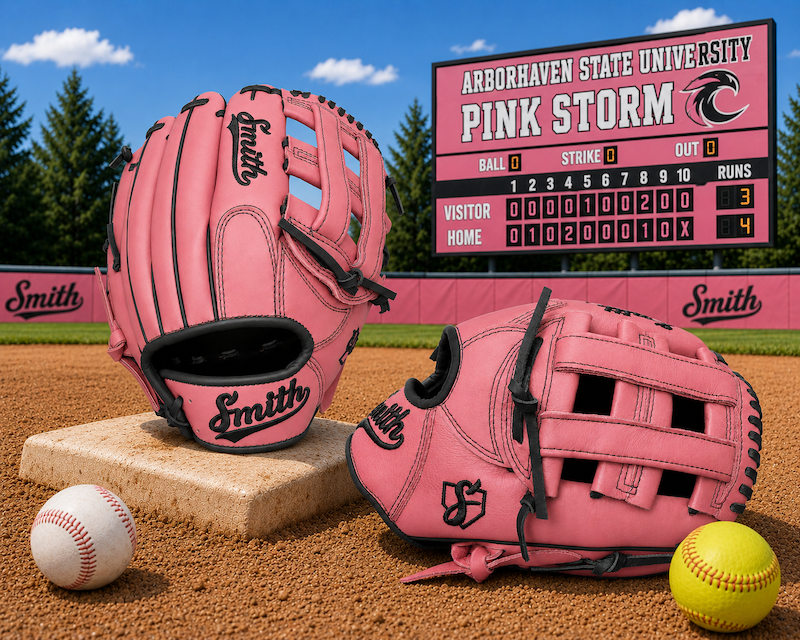 Smith FGHW-Pink n Black Baseball and Softball Glove