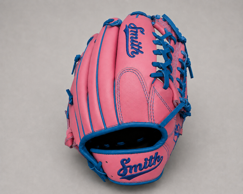 Smith FGNW-Pink n Blue Baseball and Softball Glove