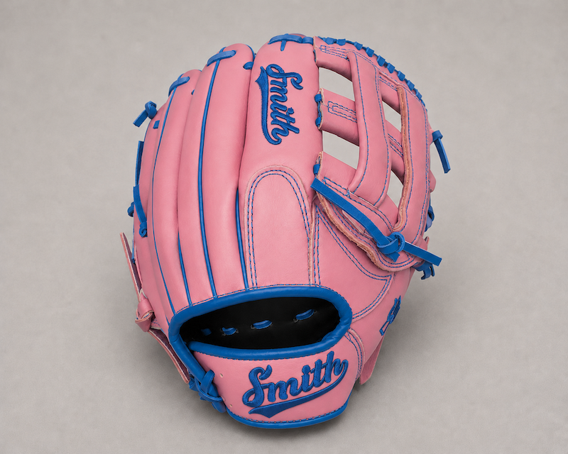 Smith FGHW-Pink n Blue Baseball and Softball Glove
