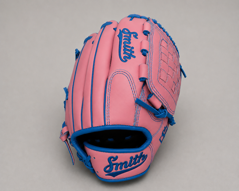 Smith FGBW-Pink n Blue Baseball and Softball Glove