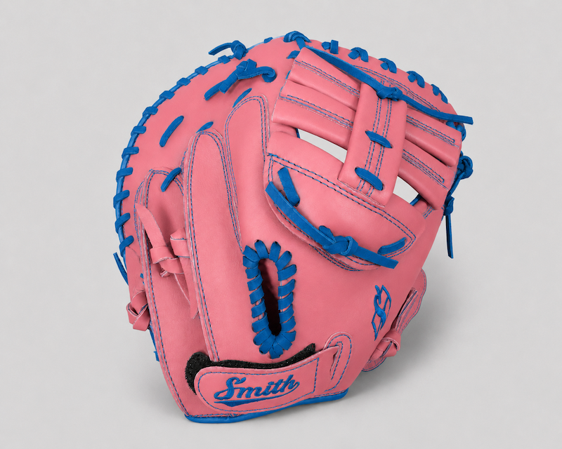 Smith SBCM-Pink n Blue (Softball Catchers Glove)