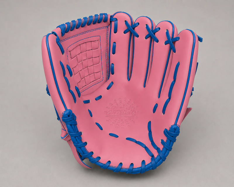 Smith FGBW-Pink n Blue Baseball and Softball Glove