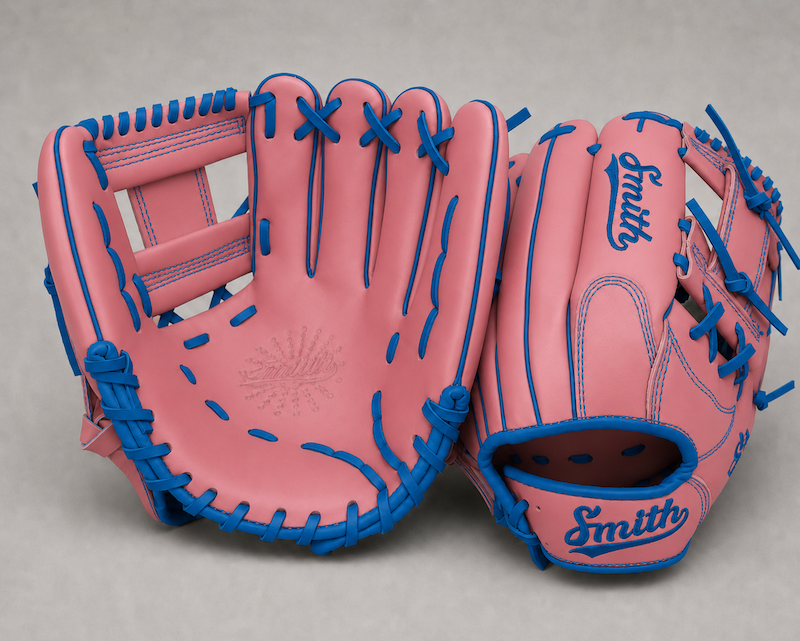 Smith FGIW-Pink n Blue Baseball and Softball Glove