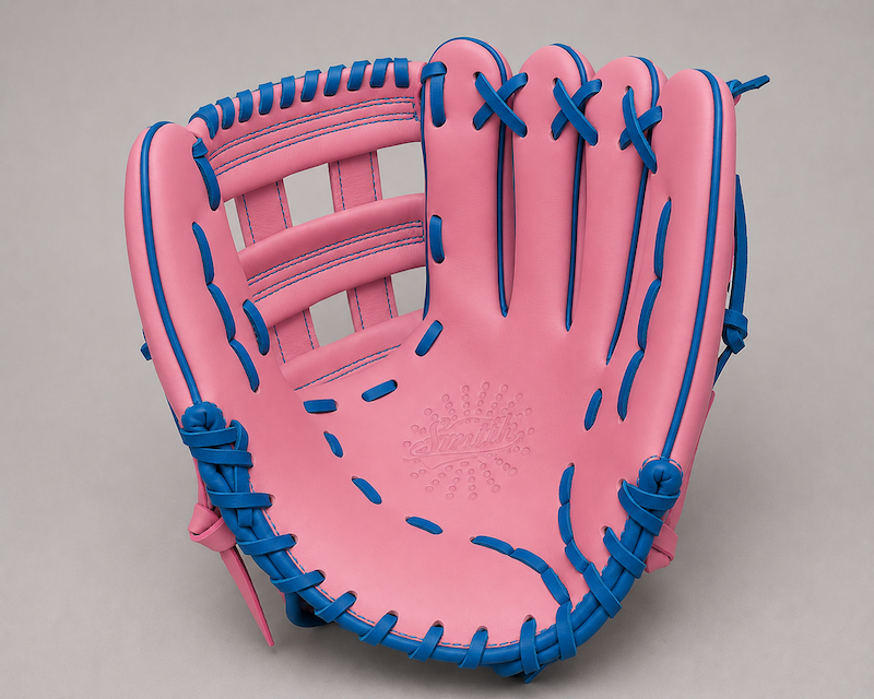 Smith FGHW-Pink n Blue Baseball and Softball Glove