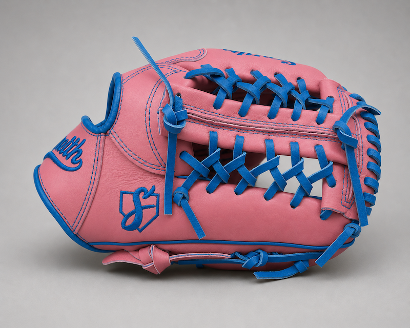 Smith FGNW-Pink n Blue Baseball and Softball Glove