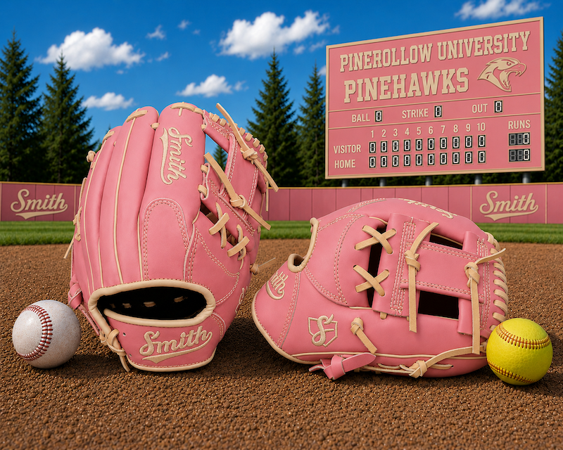 Smith FGIW-Pink n Camel Baseball and Softball Glove
