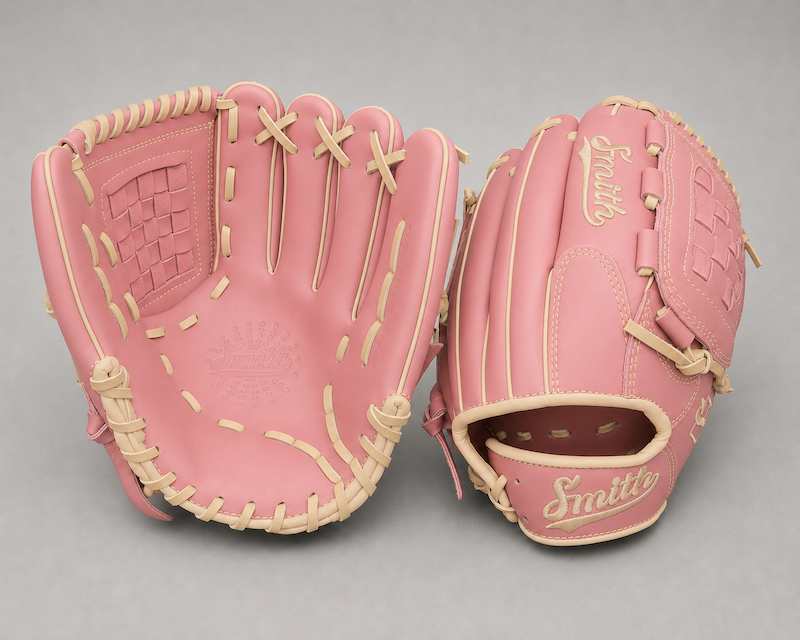 Smith FGBW-Pink n Camel Baseball and Softball Glove