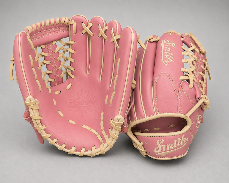 Smith FGNW-Pink n Camel Baseball and Softball Glove