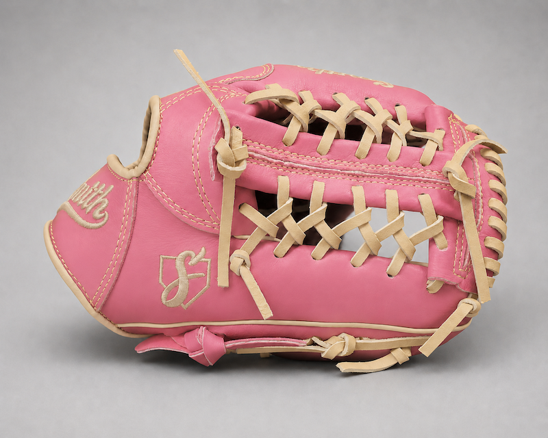 Smith FGNW-Pink n Camel Baseball and Softball Glove