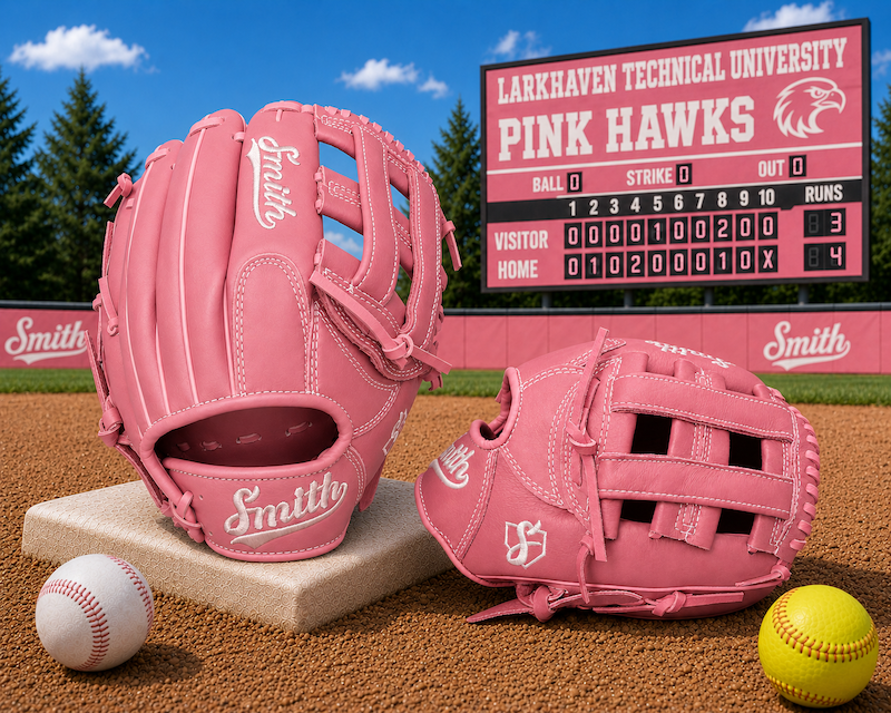 Smith FGHW-Pink n White Baseball and Softball Glove