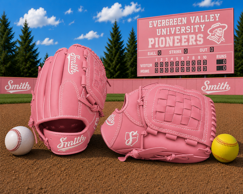 Smith FGBW-Pink n White Baseball and Softball Glove