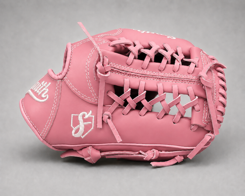 Smith FGNW-Pink n White Baseball and Softball Glove