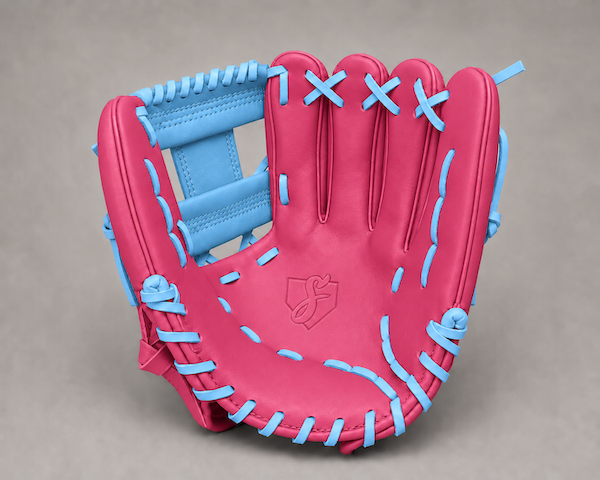 Smith FGIW-Pink n Baby Blue Web Baseball and Softball Glove