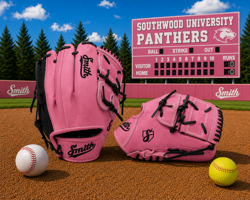 Smith FG2PW-Pink n Black Baseball and Softball Glove