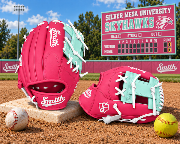 Smith FGIW-Pink n Mint Web Baseball and Softball Glove